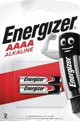 AAAA batterijen Energizer Alkaline blister van 2 stuks