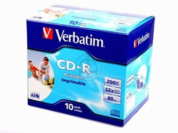 Heeft een oppervlak waarop u foto's kunt printen, zodat u 43325  jewel case inkjet printable