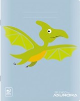 Notitieboek A5 gelinieerd Aurora Schrift 5/3/5 mm Geassorteerde kleuren-3