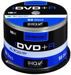 INTENSO DVD+R 4.7GB 16x (50) CB 4111155 Cake Box