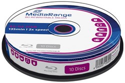 MEDIARANGE BD-RE 25GB 2x(10) CB MR501 blu-ray cake box