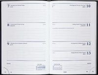 Weekagenda 2025 Brepols Saturnus Lima 7dag/2pagina's zwart-2