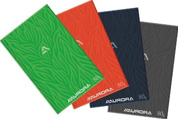 Magazijnboek 21,5x33,5 cm - 2 hand = 192 blz - geruit 5 mm