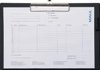 Klembord A4 Maul klemplaat zwart-2