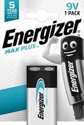 9 volt batterij Energizer Max Plus 1 stuks