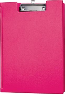 Klembord A4 Maul met kopklem roze