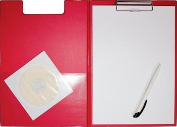 Klembord met kopklem Maul A4 rood-3