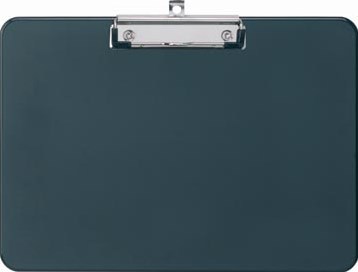 Klemplaat kunststof Maul A4 zwart