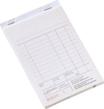 Kassablok Atlanta 142x100mm 50x2vel houtvrij