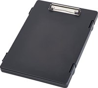 Klembord A4 Maul Lefty zwart hard kunststof-3