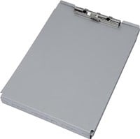 Klembordmap A4 aluminium met opbergvak en topopening MAUL Assist-3