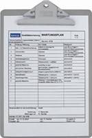 Klembord MAUL A4 staand RVS met klem 1 stuk-3