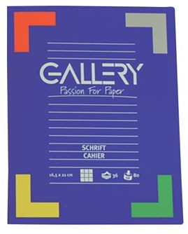 Gallery schriften 72 bladzijden gelijnd