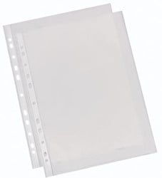 Esselte showtas A4 70 micron gekorreld 11-rings 100 stuks