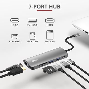 Trust Dalyx 7-in-1 USB-C Multiport Adapter-3