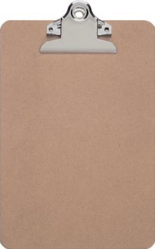 Klembord MAULclassic A5 hardboard met grote klem