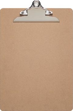 Klembord A4 MAULclassic hardboard met ophangoog 1 stuk