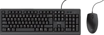 Toetsenbord en muis Trust Primo QWERTY-3