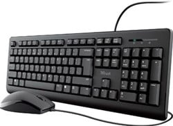 Toetsenbord en muis Trust Primo QWERTY