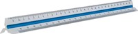 Maped driekantige schaalliniaal blauw: schaalverdeling 1:100, 1:200, 1:250, 1:300, 1:400, 1:500-2