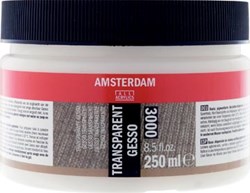 Amsterdam transparante gesso, fles van 250 ml