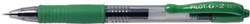 Pilot roller intrekbare Gelpen G-2 groen