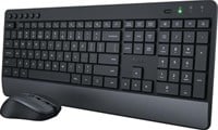 Toetsenbord Trezo Eco Comfort + muis zwart