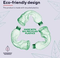 Trust Fyda Comfort muis Eco zwart-1