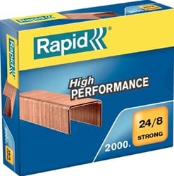 Rapid Nietjes 24/8, koper, doos van 2.000 nietjes
