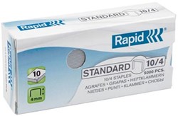 Rapid Nietjes 10/4 gegalvaniseerd doos van 5000 stuks