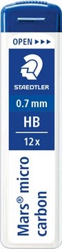 Staedtler potloodstiften Mars 0,7 mm etui van 12 stuks