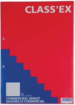 Class'ex cursusblok commercieel geruit