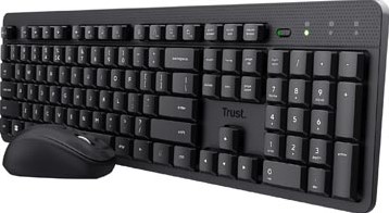 Trust Ody II draadloos stil toetsenbord en muis azerty