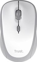 Draadloze muis wit multi-device Trust YVI+-2