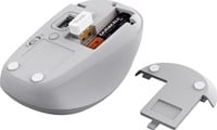 Draadloze muis wit multi-device Trust YVI+-3