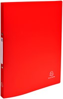 Exacompta ringmap ondoorschijnend A4 2 ringen van 1,5 cm rood