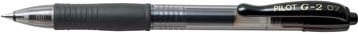 Pilot G2 pen 0,7mm zwart gel