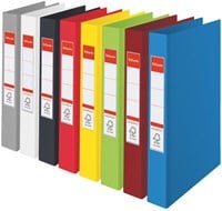 A4 map met 4 ringen kleur rood Esselte-2