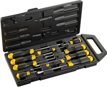 Stanley schroevendraaier Cushion Grip set van 10 stuks-2
