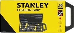 Stanley schroevendraaier Cushion Grip set van 10 stuks