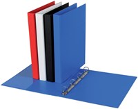 Ringband A4 4-rings D-mech 20mm PP blauw-2