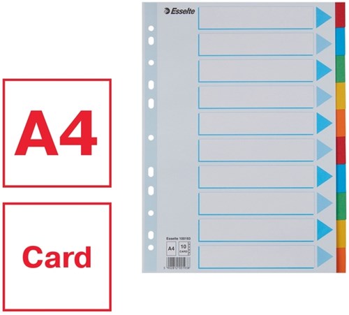 Esselte tabbladen 10 tabs-3