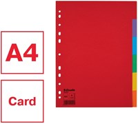 Tabbladen Esselte A4 11R karton 6-delig zonder voorblad-3