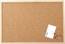 Maul kurkbord met houten frame 30 x 40 cm