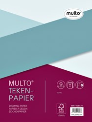 Multo tekenpapier A5 14,8 x 21 cm 17-gaatsperforatie