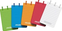A7 notitieboekje gelijnd kleurassortiment Adoc Colorlines