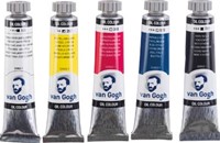 Van Gogh olieverf primaire mengset van 5 x 40 ml-2