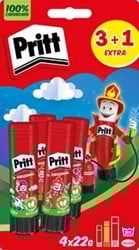 Pritt Original plakstift 22 g 3 + 1 gratis op blister