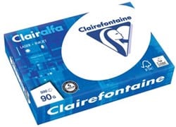 Clairefontaine Clairalfa presentatiepapier A4, 90 g, pak van 500 vel