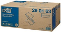 Papieren handdoekjes Tork Advanced H3 dubbellaags wit